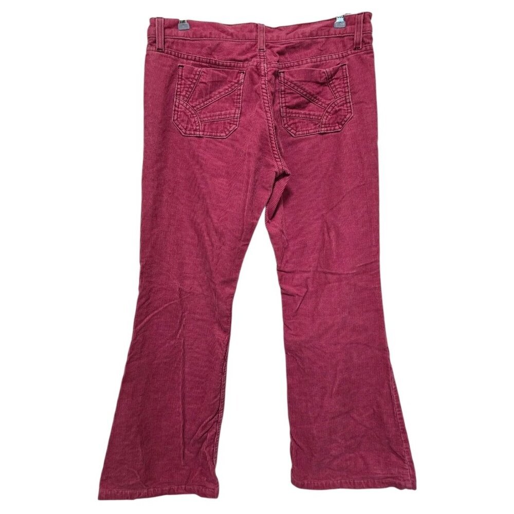 Juicy Couture Pants Womens 29 Pink‎ Corduroy Flare Vintage Y2K Barbiecore Sun
